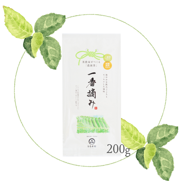 深蒸し煎茶　一番摘み 200g
